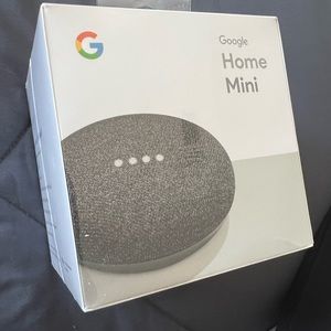 Google Home Mini NIB unopened New In Box  Charcoal
